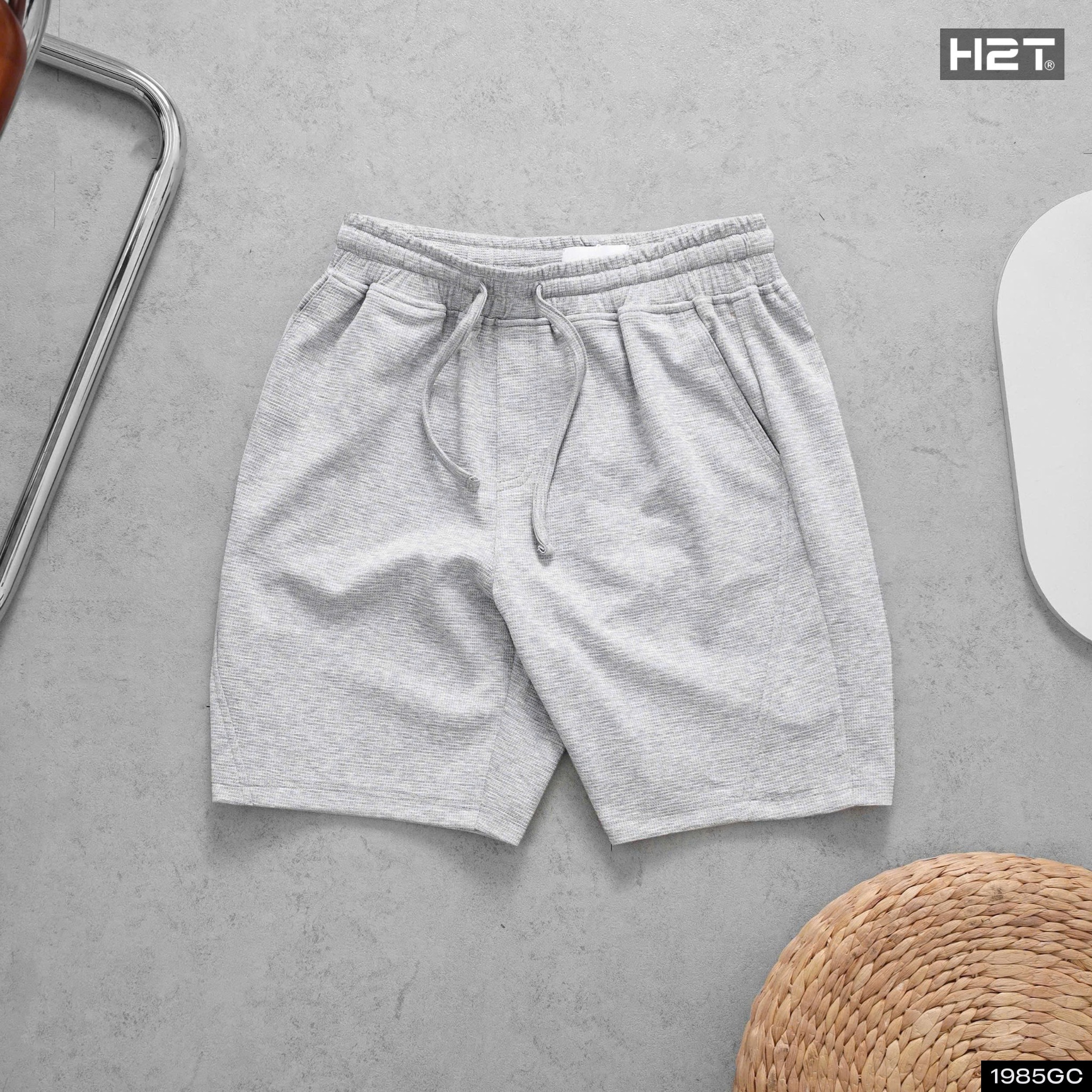 Quần Short Vải Dệt Waffle 1985