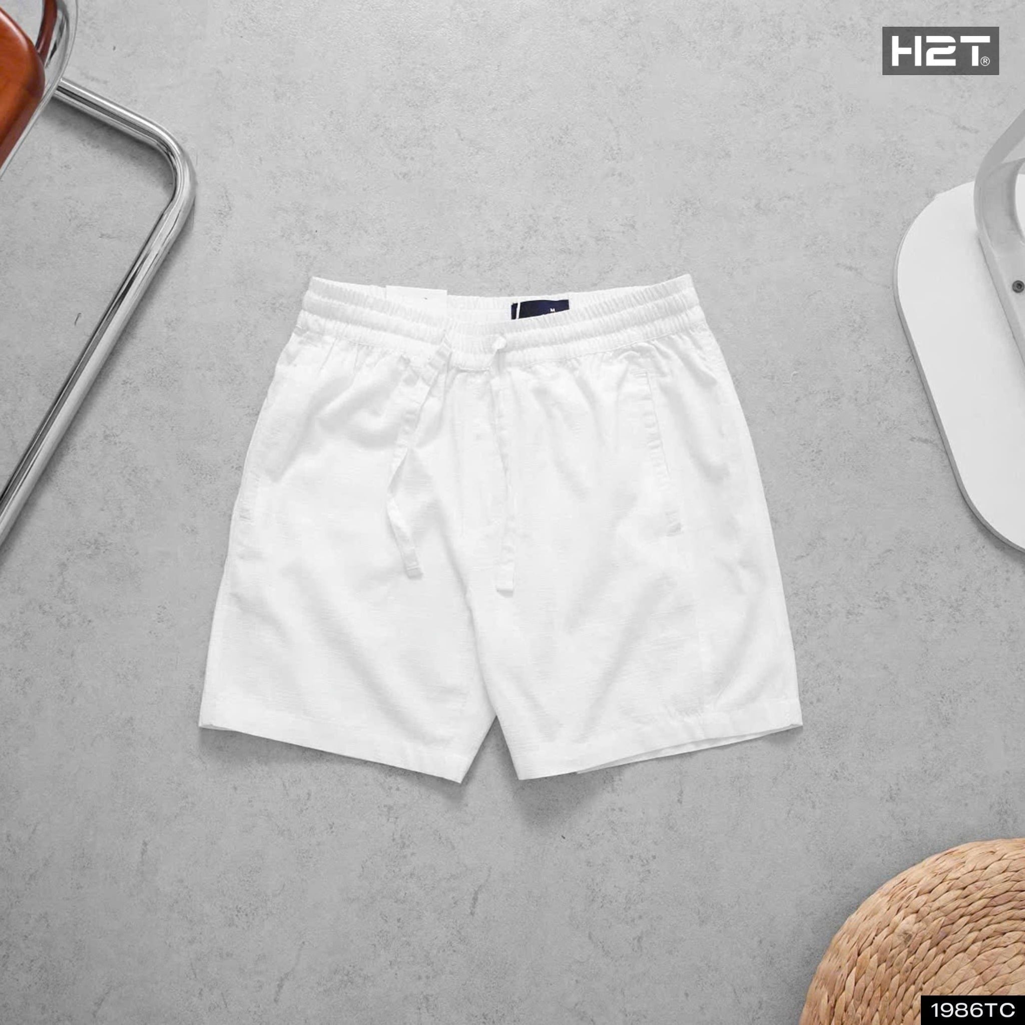  Quần Short Linen Stripe 1986 