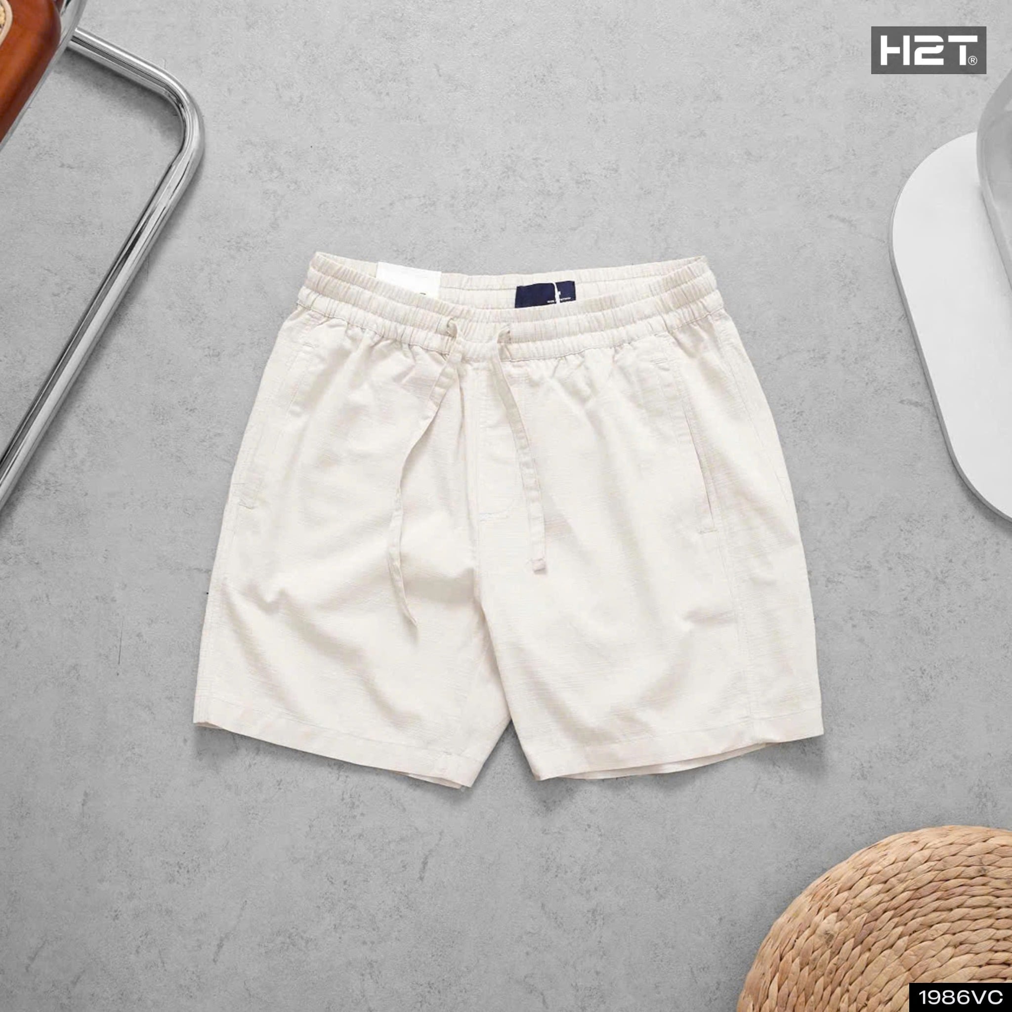 Quần Short Linen Stripe 1986