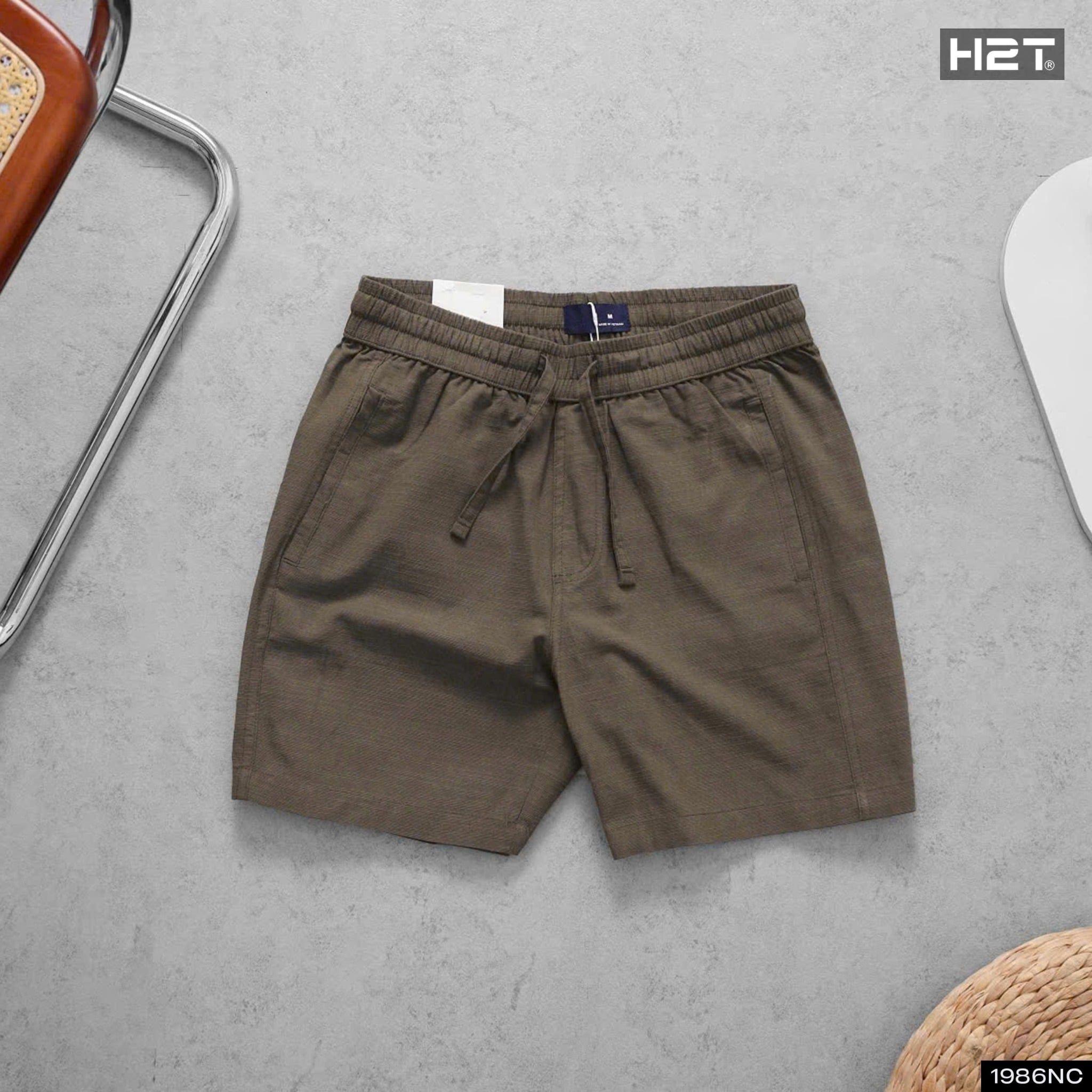 Quần Short Linen Stripe 1986 