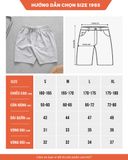  Quần Short Vải Dệt Waffle 1985 