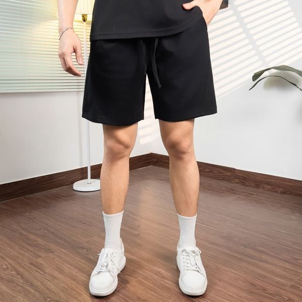  Quần Short Vải Dệt Waffle 1985 