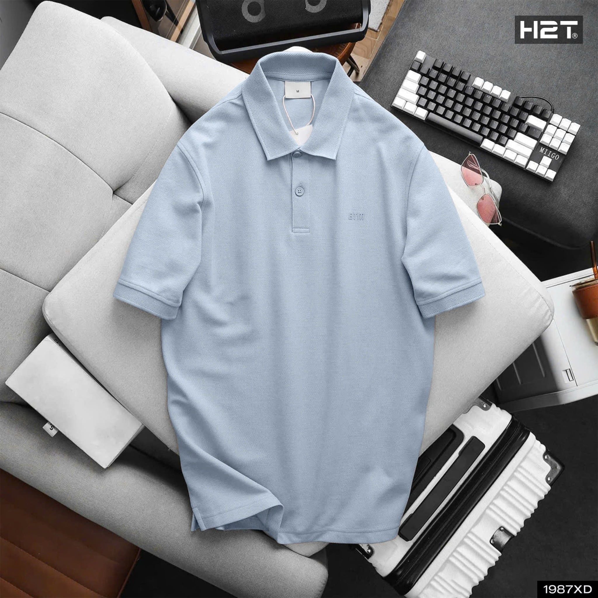 Áo Polo Cá Sấu Basic 1987 