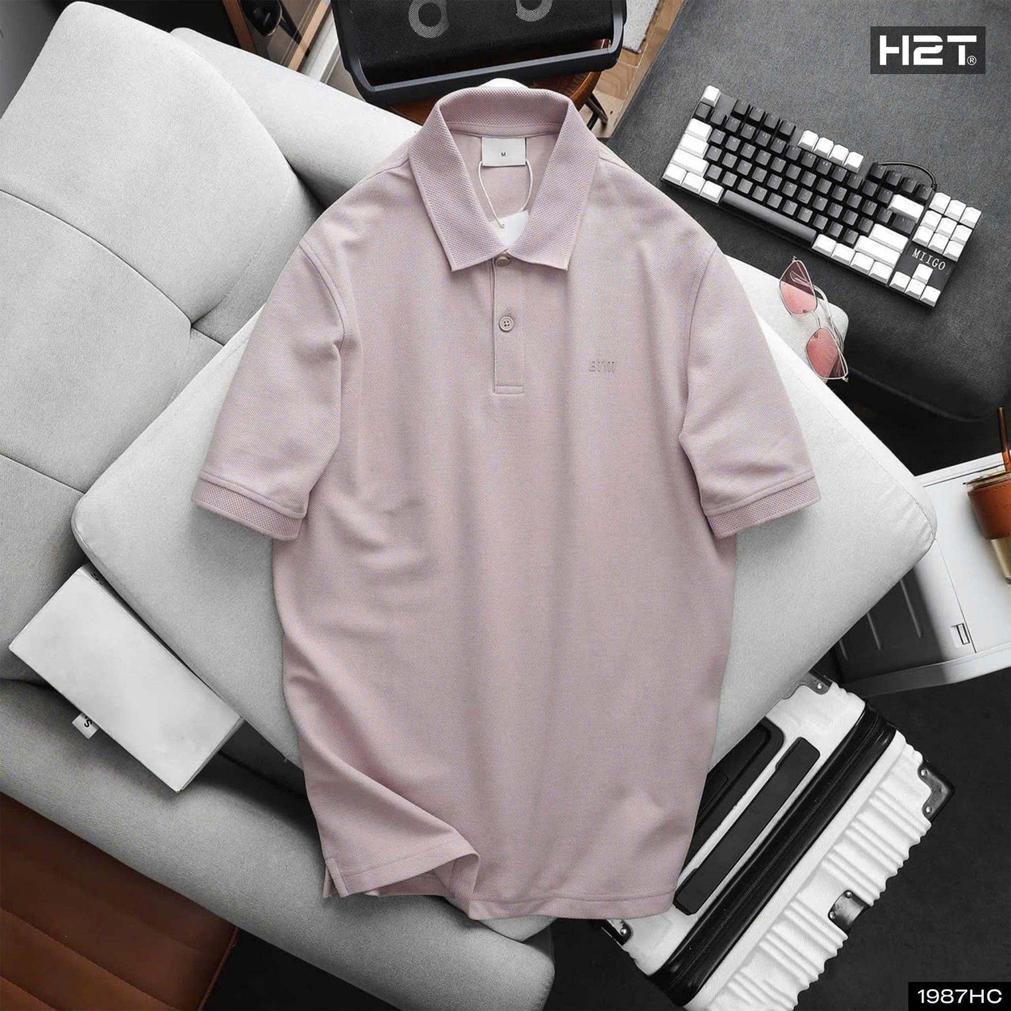  Áo Polo Cá Sấu Basic 1987 