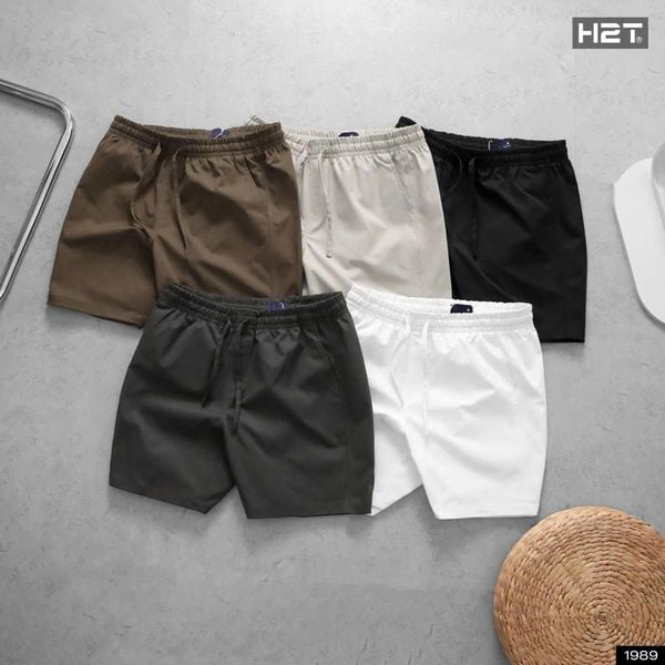  Quần Shorts Kaki Elastic 1989 