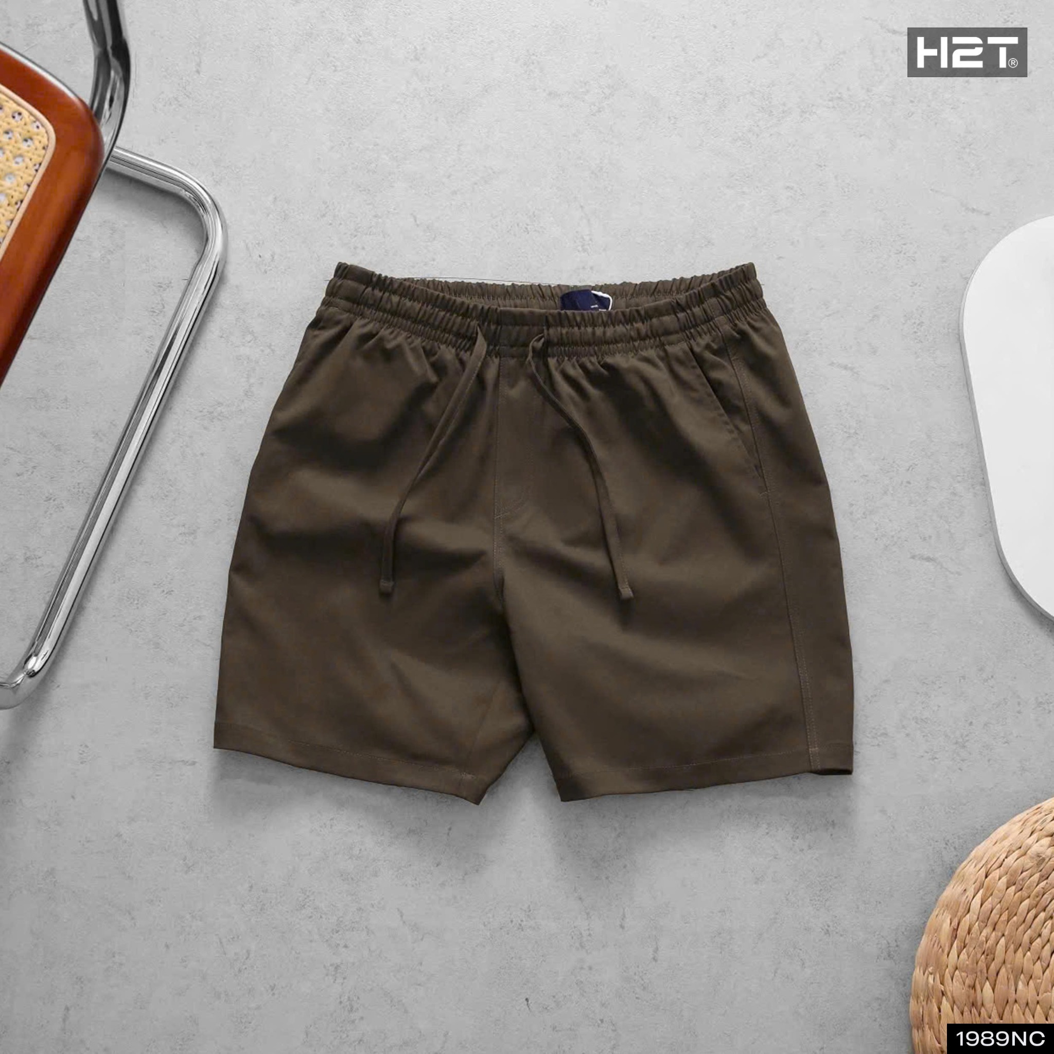 Quần Shorts Kaki Elastic 1989