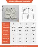 Quần Shorts Kaki Elastic 1989 