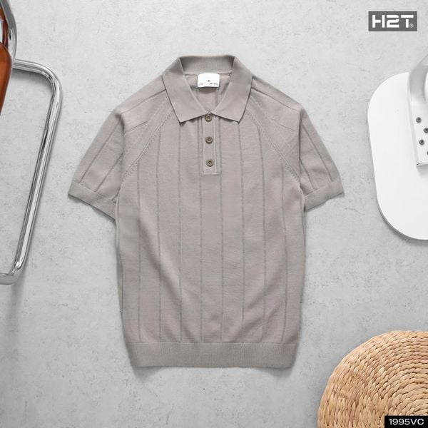  Áo Polo Knit Striped 1995 