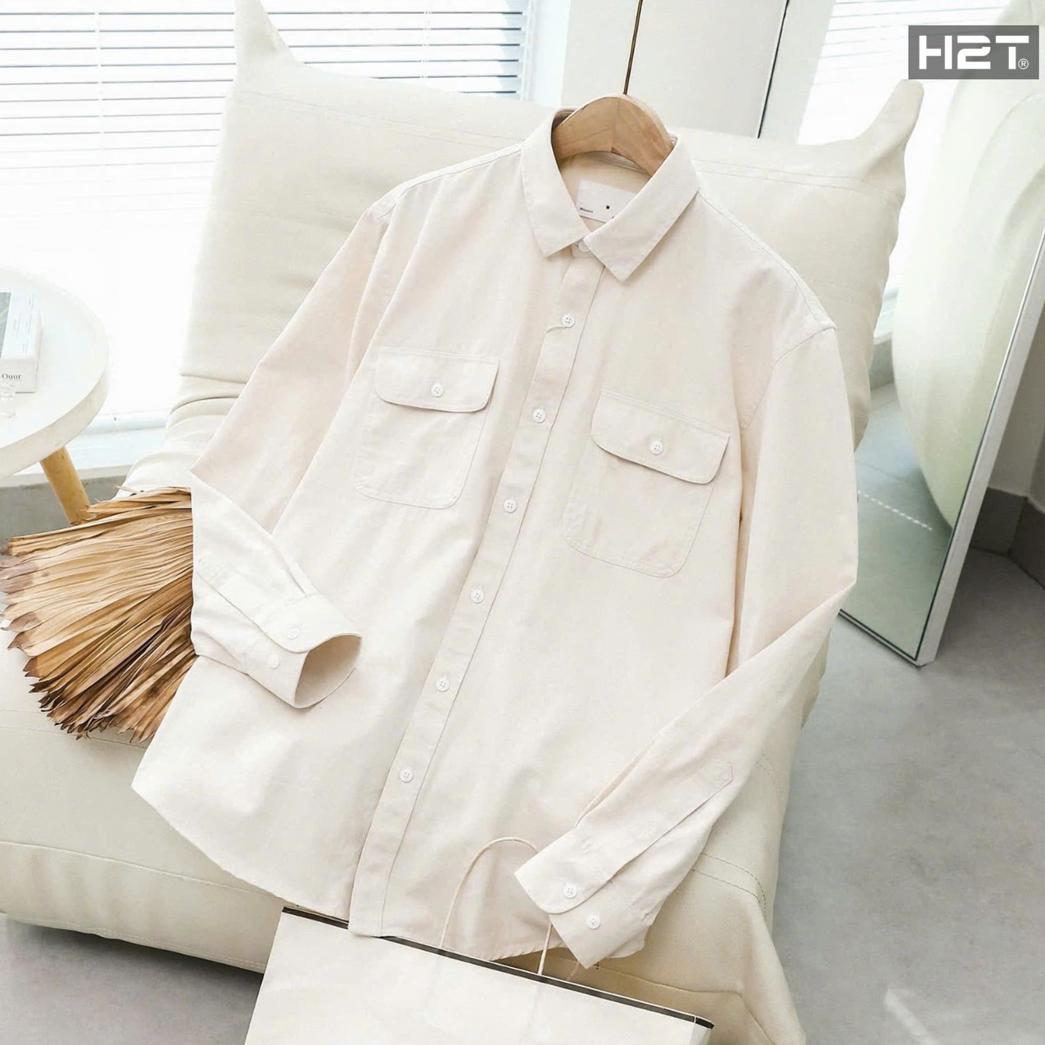  Áo Sơ Mi Kaki Chino Workshirt 1999 