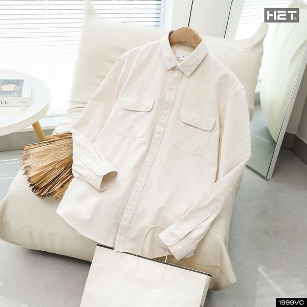  Áo Sơ Mi Kaki Chino Workshirt 1999 