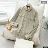  Áo Sơ Mi Kaki Chino Workshirt 1999 