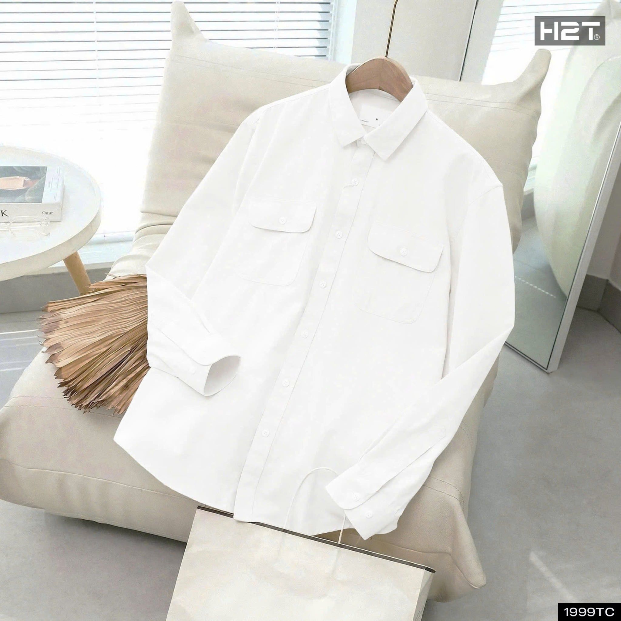  Áo Sơ Mi Kaki Chino Workshirt 1999 
