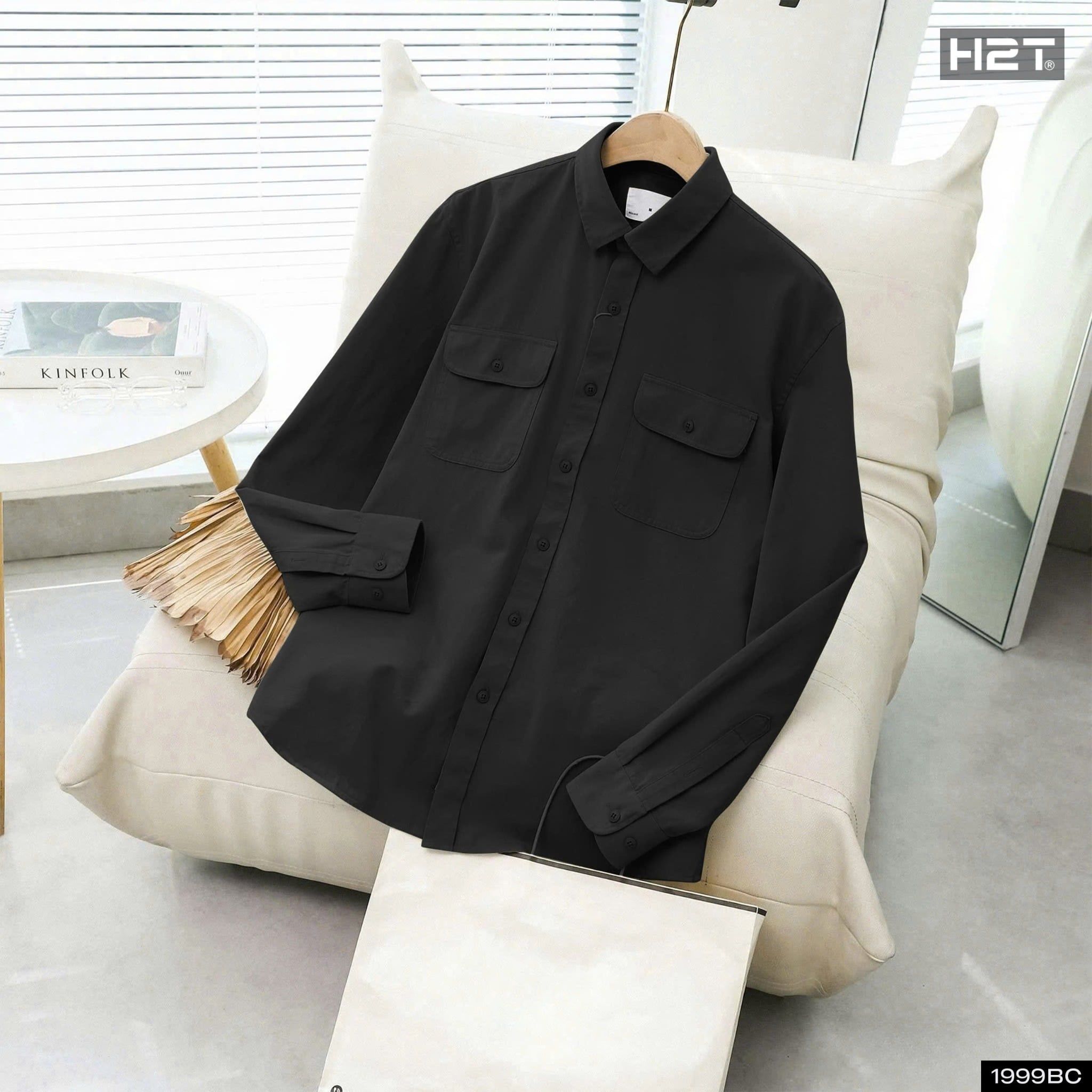  Áo Sơ Mi Kaki Chino Workshirt 1999 