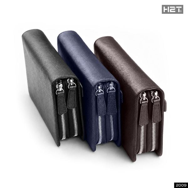  Ví Clutch Da Bò Thật Epsom Premium 2009 