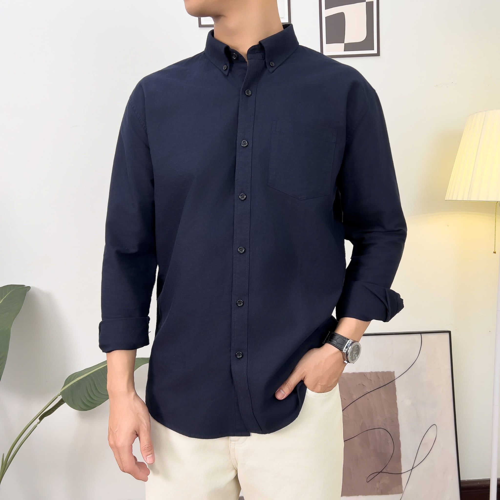  Áo Sơ Mi Oxford Basic 1998 
