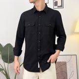  Áo Sơ Mi Kaki Chino Workshirt 1999 