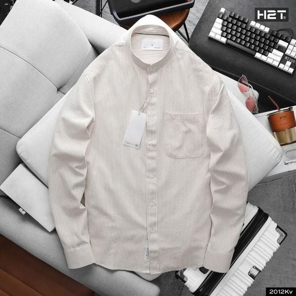  Áo Sơ Mi Oxford Cổ Tàu 2012 