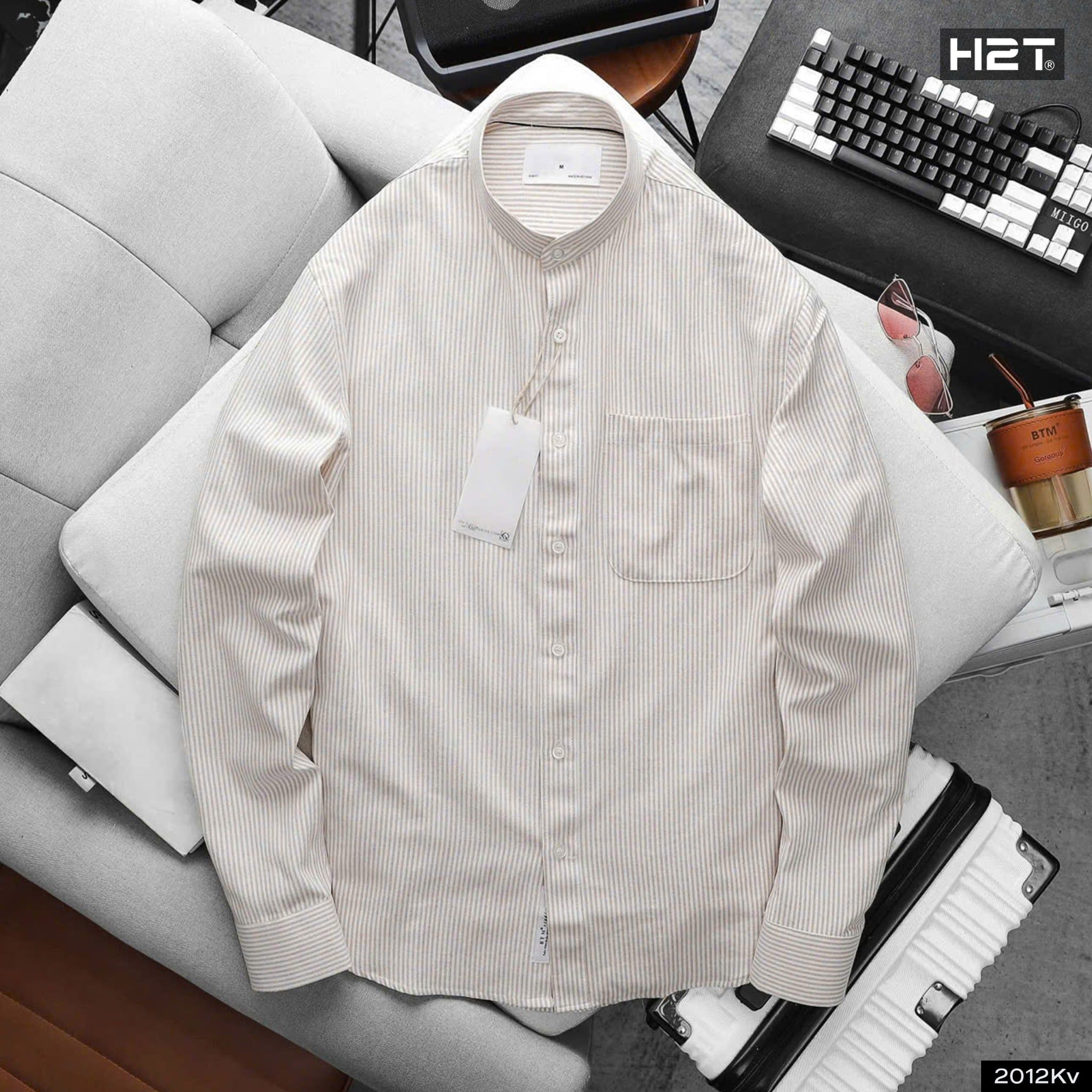  Áo Sơ Mi Oxford Cổ Tàu 2012 