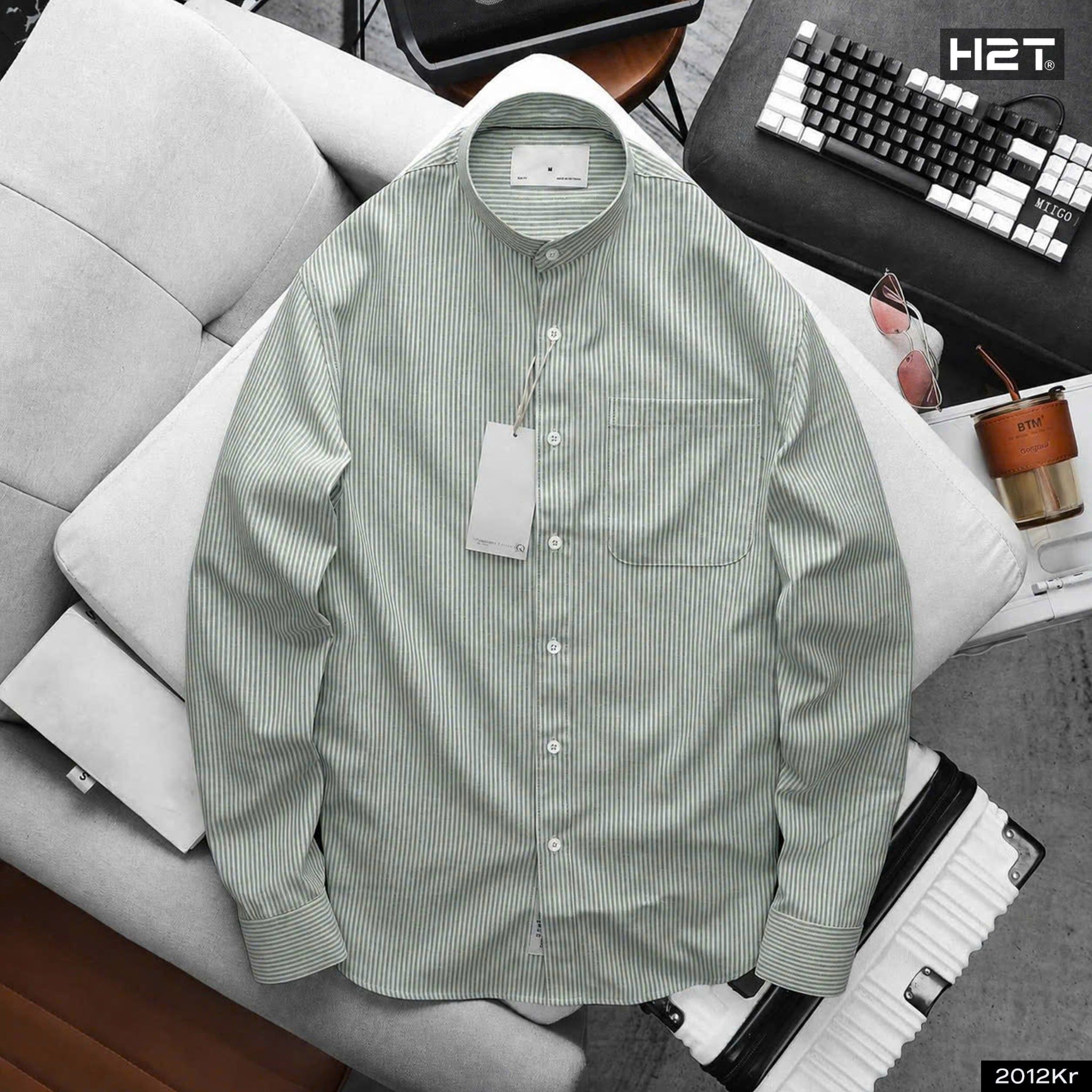  Áo Sơ Mi Oxford Cổ Tàu 2012 