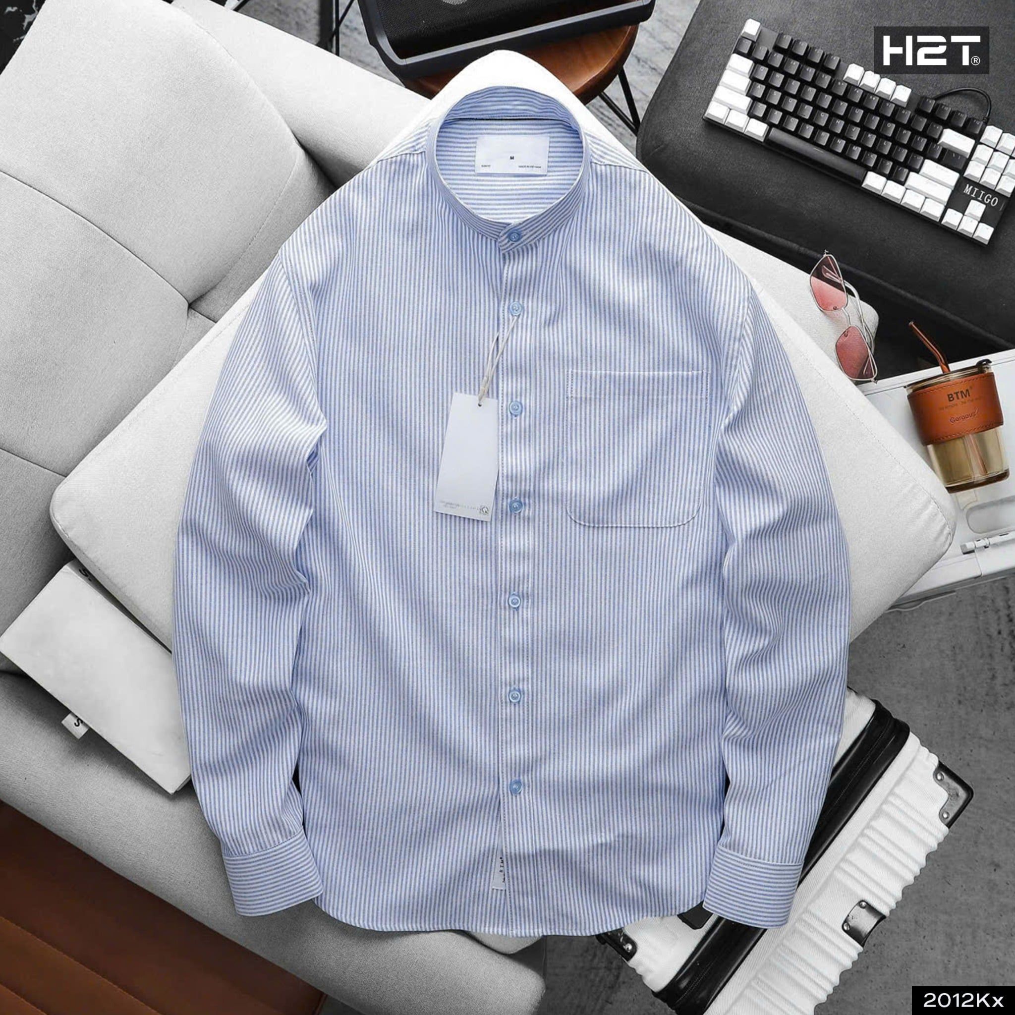  Áo Sơ Mi Oxford Cổ Tàu 2012 