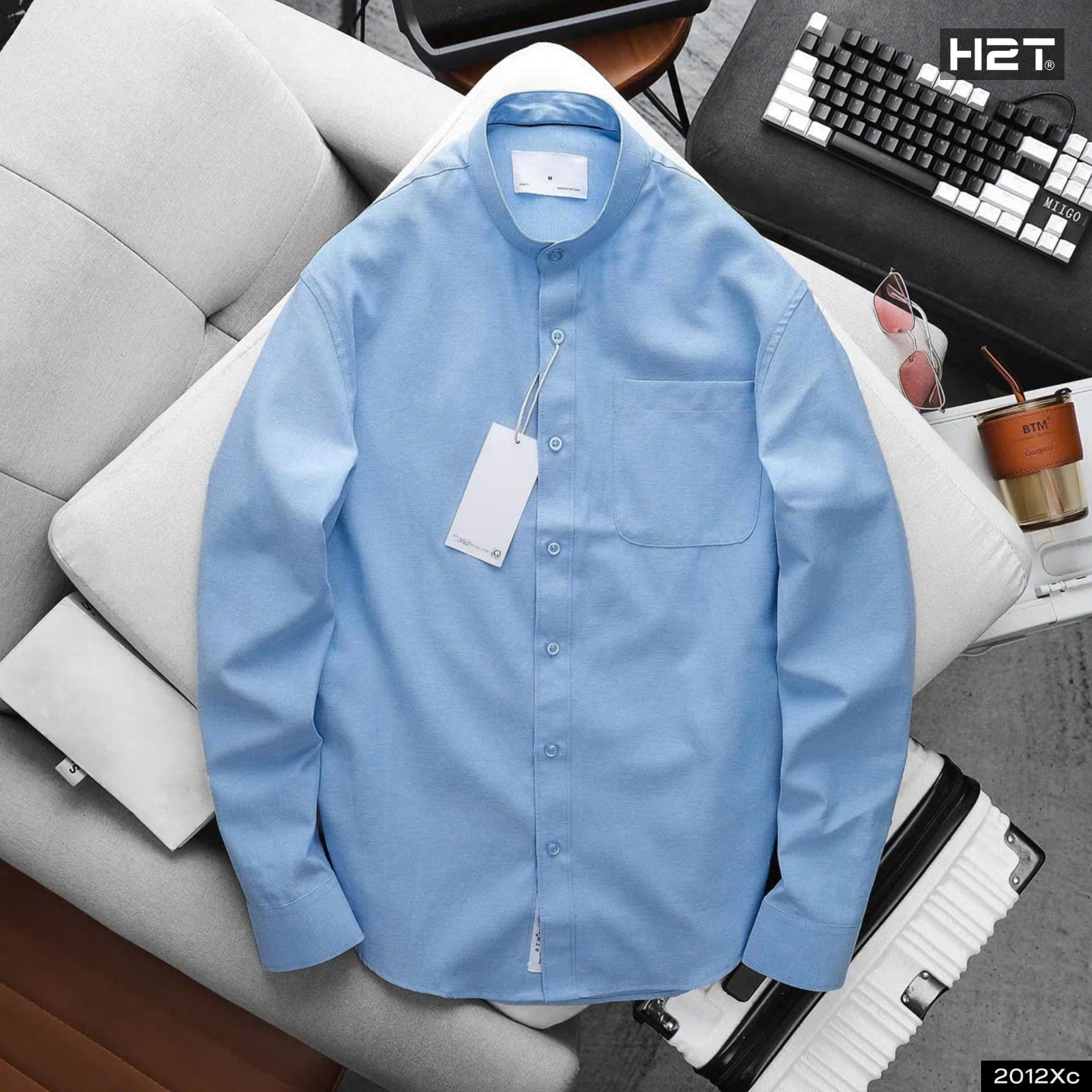  Áo Sơ Mi Oxford Cổ Tàu 2012 