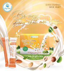 Combo Bột Sữa Hạt Dinh Dưỡng: Hạt Sen Huế & Mix Hạt