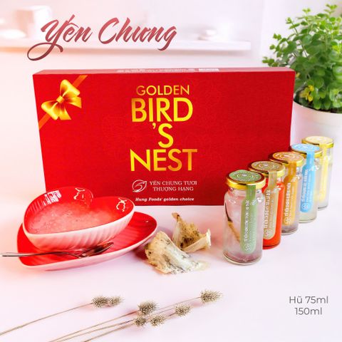 Yến Chưng Tươi Bạch Quả Hung Foods - Chưng Thủ Công, Phân Loại 75ml/150ml
