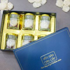 [SET 6 HŨ] Yến Baby Hũ Thủy Tinh Hung Foods - Tặng Hộp Quà, Túi