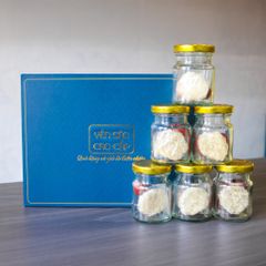 [SET 6 HŨ] Yến Baby Hũ Thủy Tinh Hung Foods - Tặng Hộp Quà, Túi