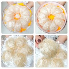 Yến Sợi Tinh Chế Loại 1 - Hộp 100g - Hung Foods Golden Bird's Nest - Tặng 2 Hũ Yến Baby