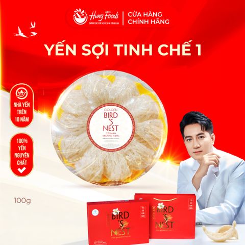 Yến Sợi Tinh Chế 1 Hung Food - Golden Bird's Nest
