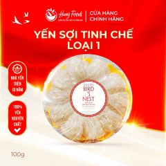 Yến Sợi Tinh Chế Loại 1 - Hộp 100g - Hung Foods Golden Bird's Nest