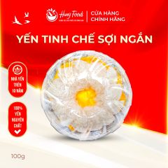 Yến Tinh Chế Sợi Ngắn - Hộp 100g - Hung Foods Golden Bird's Nest