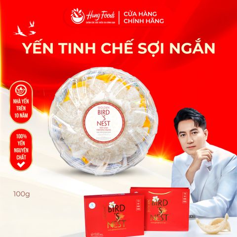 Yến Sợi Ngắn Có Chân Hung Foods - Golden Bird's Nest
