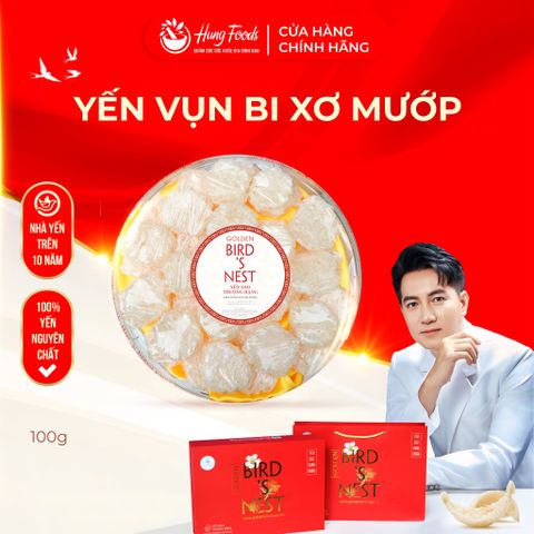 Yến Vụn Bi Xơ Mướp Hung Foods - Golden Bird's Nest