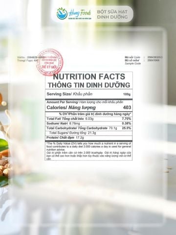 Bột Sữa Hạt Dinh Dưỡng LEAN