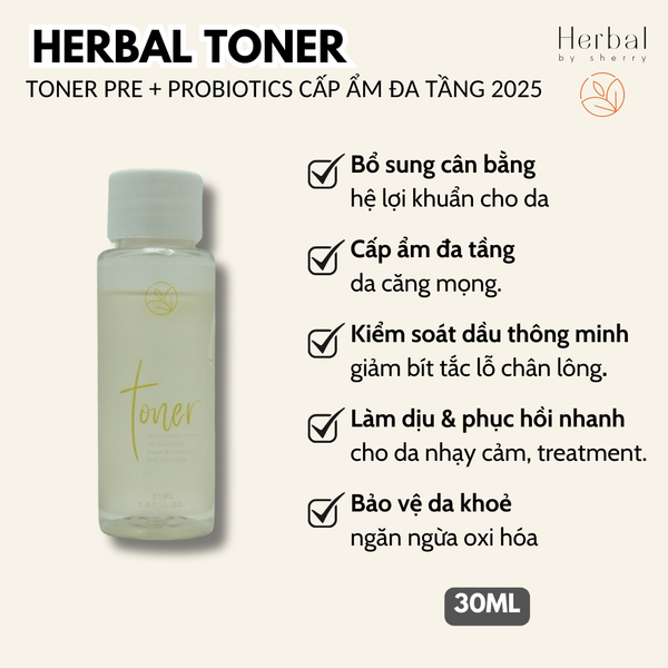  HERBAL TONER 30ml 