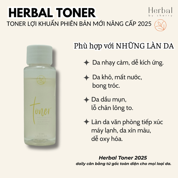  HERBAL TONER 30ml 