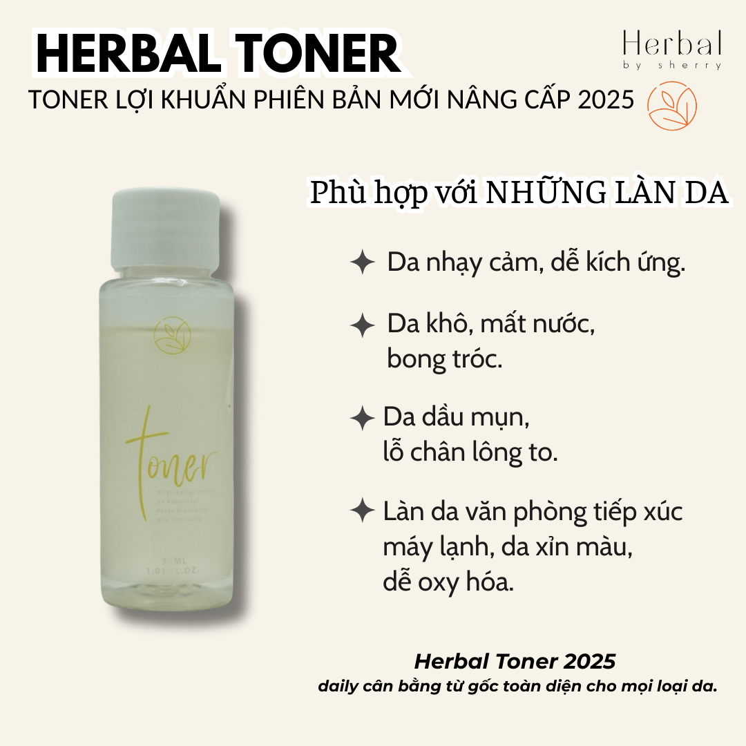  HERBAL TONER 30ml 