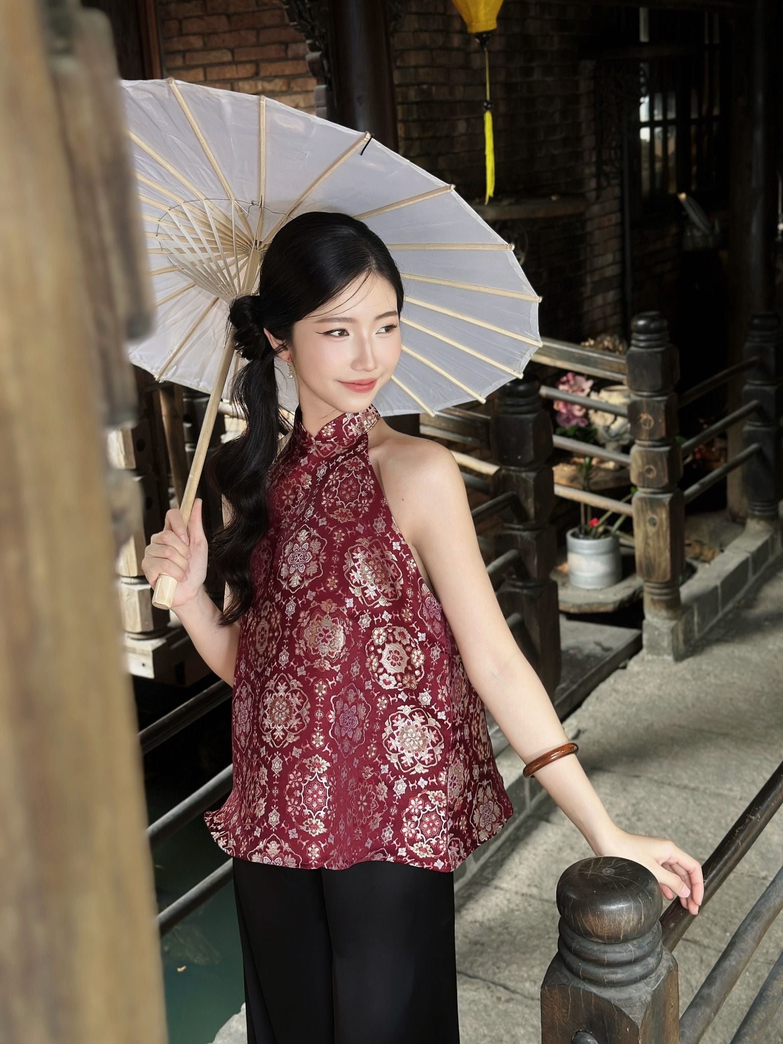  ÁO YẾM PHƯƠNG HOA 