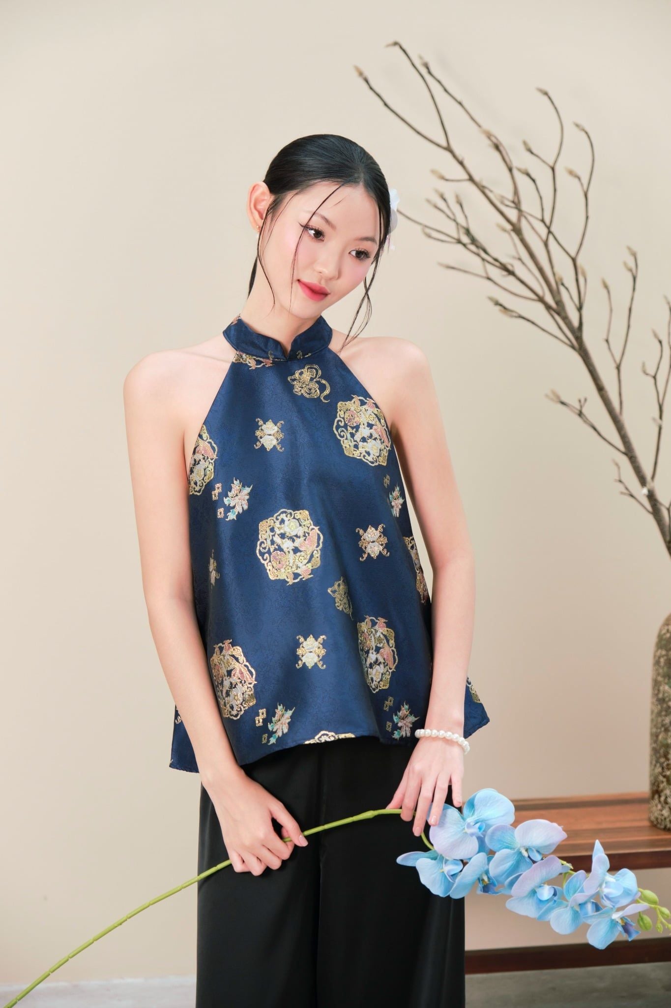  ÁO YẾM PHƯƠNG HOA 