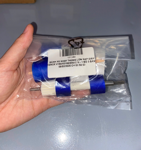 BÁNH XE KHAY THÙNG LỚN NẠP GIẤY XEROX V180/V3100/D95/C70 - 1 BỘ 3 BÁNH