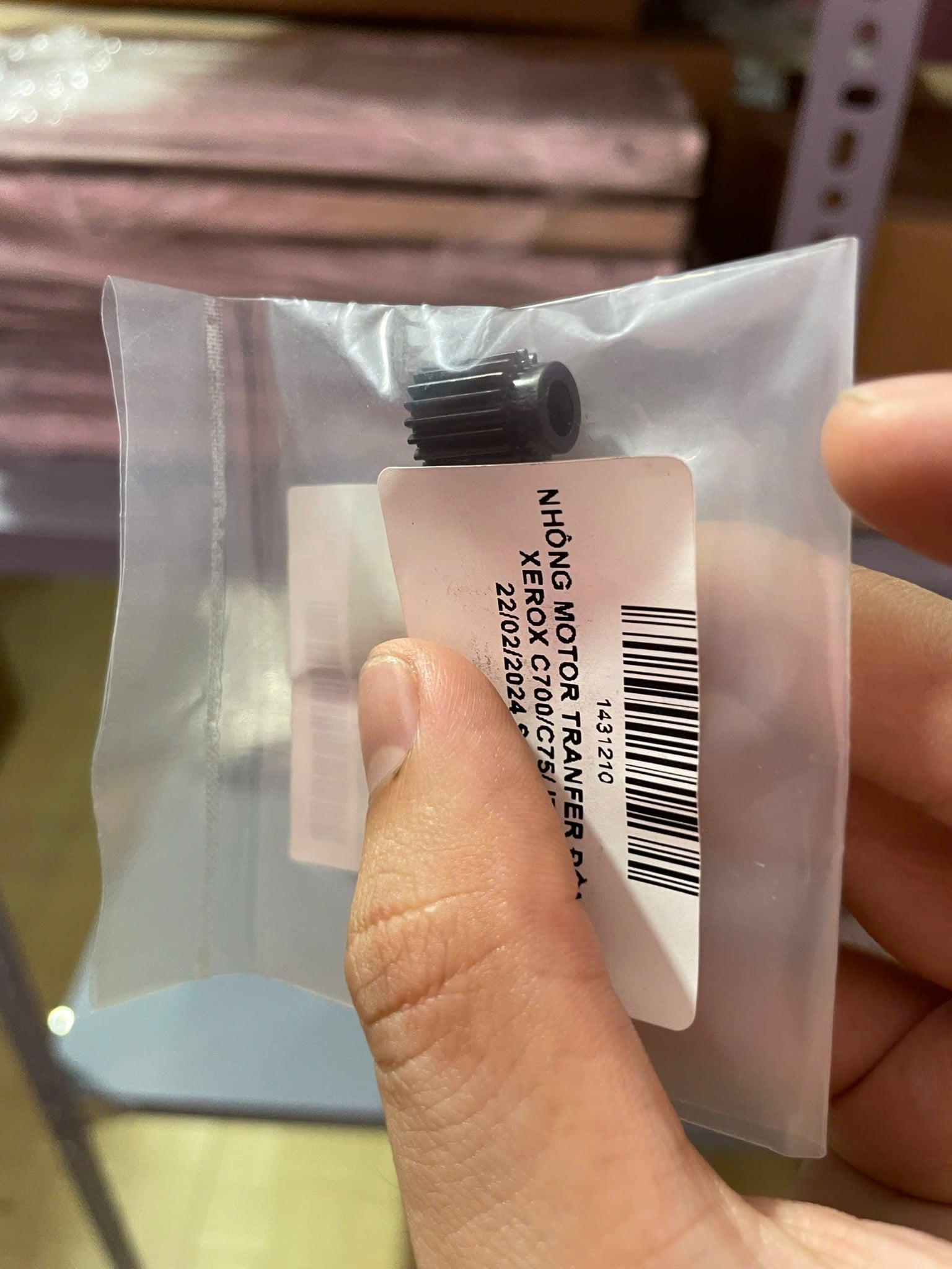 NHÔNG MOTOR TRANFER ĐỒNG BỘ XEROX C700/C75/J75 - NHỎ