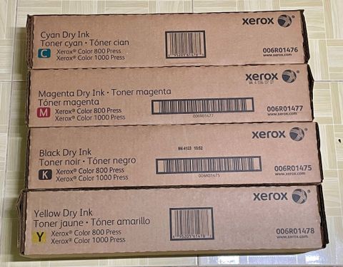 HỘP MỰC MÀU VÀNG XEROX 800I/1000I - CHÍNH HÃNG - 1.8 KG