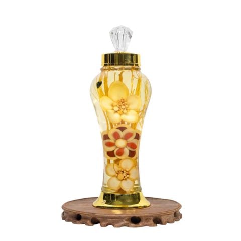 Bình Rượu Sâm Hàn Quốc Tỉa Hoa 1 Lít