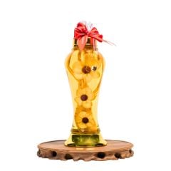 Bình Rượu Sâm Hàn Quốc Tỉa Hoa 660ml