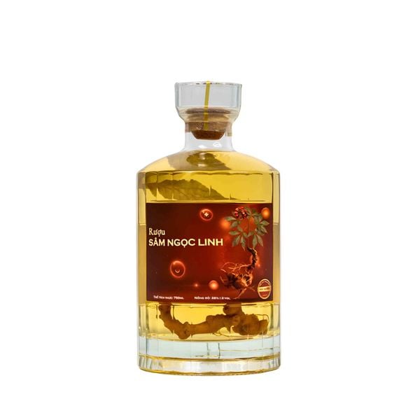  Bình Rượu Sâm Ngọc Linh Nguyên Chất 750ml 