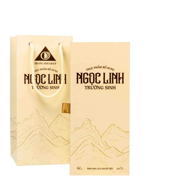  Bình Sâm Ngọc Linh Trường Sinh White 750ml 