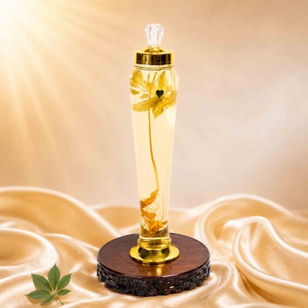  Bình Rượu Sâm Ngọc Linh Kon Tum 3L – 1 Củ Sâm Lâu Năm 