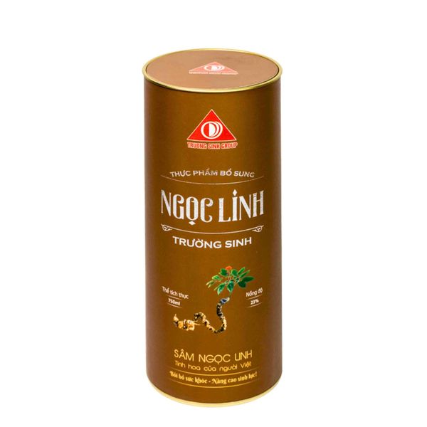  Bình Sâm Ngọc Linh Trường Sinh Brown 750ml 